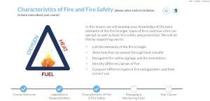 Fire Safety eLearning platform