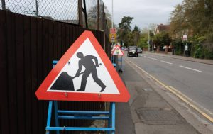 Streetworks signage