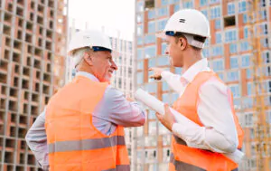 Site Manager and Site Supervisor on site.